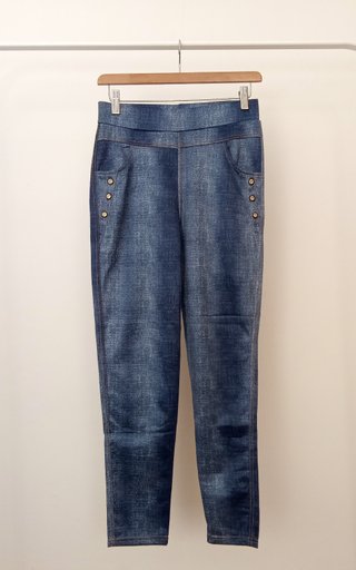 Leggings Efecto Vaquero Talla XL