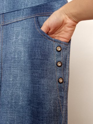 Leggings Efecto Vaquero Talla XL