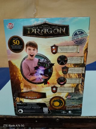 Muñeco Interactivo Como Entrenar a tu Dragón