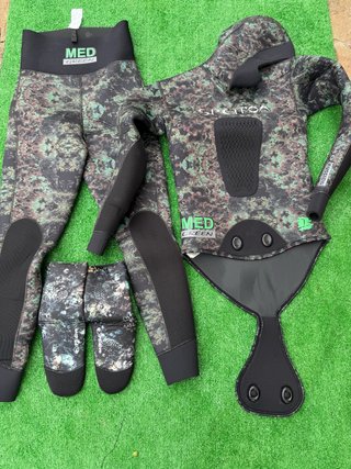 Neopreno Spetton 7mm 2026 Talla S Green Med Cammo