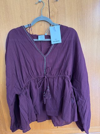 Blusa Pull&Bear vino