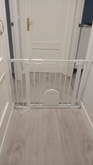 Barrera seguridad bebés y mascotas