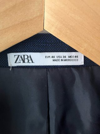 Traje / Americana de hombre Zara - Azul