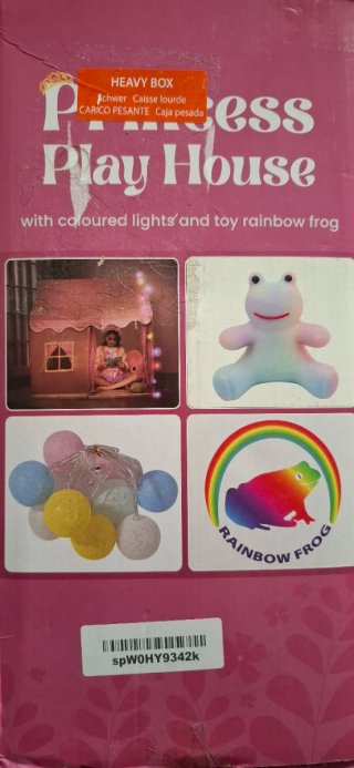 Tienda de campaña Princesa con luces