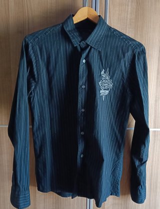 Camisa negra Springfield