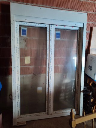 Ventana balconera Cortizo de PVC Blanco