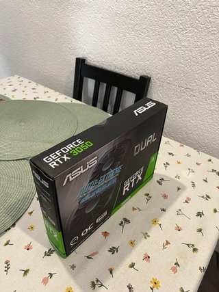 Tarjeta Gráfica ASUS Dual RTX 3050 6GB GDDR6