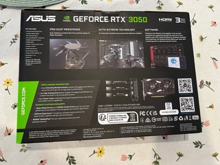 Tarjeta Gráfica ASUS Dual RTX 3050 6GB GDDR6