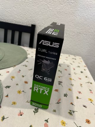 Tarjeta Gráfica ASUS Dual RTX 3050 6GB GDDR6