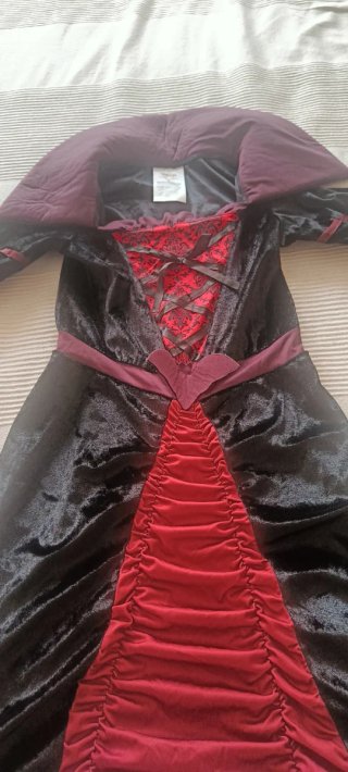 Disfraz Vampira Niña 8 Años