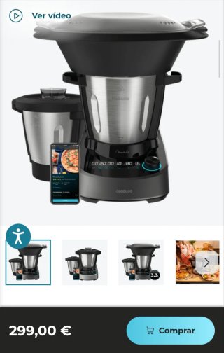 Robot Cocina Mambo 11090 Habana Wifi