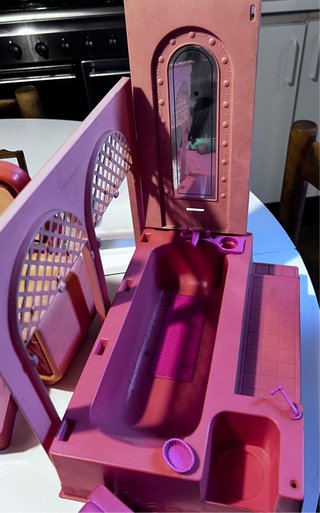 Vasca da bagno vintage per Barbie