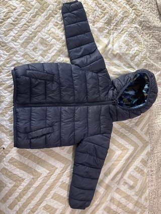 Abrigo Infantil Acolchado Azul