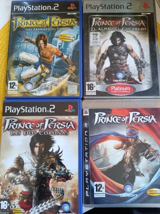 Colección Prince of Persia (PS2 y PS3) Pal España