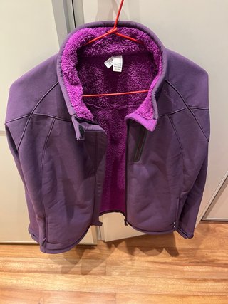 Chamarra Quechua Morada Talla XL Mujer