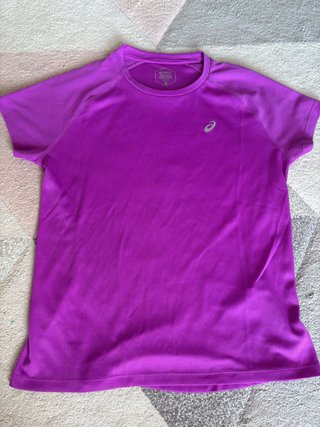 Camiseta Asics Morada Talla S