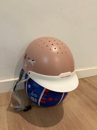 Casco Equitación Fouganza Niña talla S (52-55cm)
