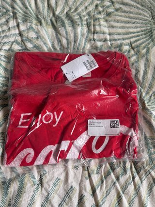 Camiseta Coca-Cola H&M Talla 4XL Roja/con etiqueta