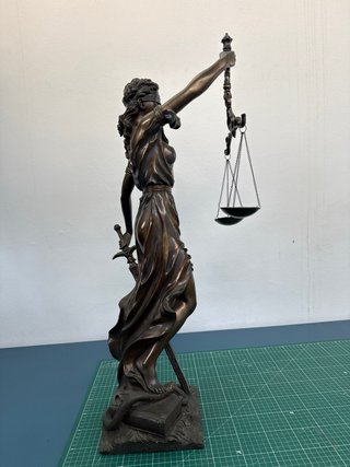 Estatua Dama Justicia 90cm Bronce
