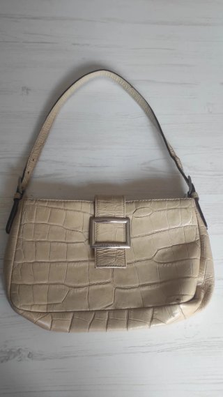 Bolso Pertegaz vintage piel efecto cocodrilo