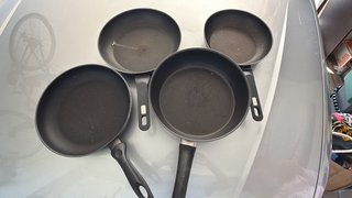 Set de 4 Sartenes Negras