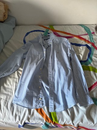 Camisa de cuadros Gant azul