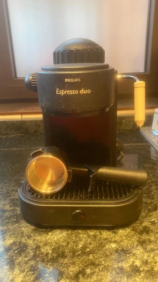 Cafetera Philips Espresso Duo