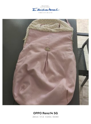 Saco para Carro de Bebé Rosa
