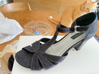 Sandalias de piel Martinelli negras