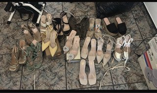 Lote de 14 pares de zapatos variados