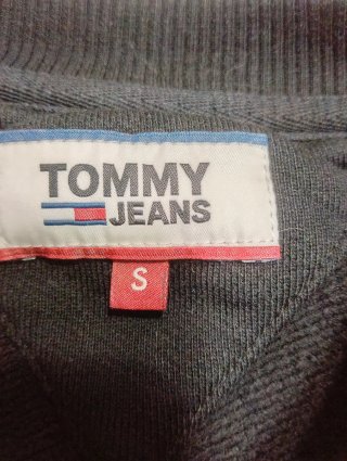 Sudadera Tommy Jeans Negra Talla S