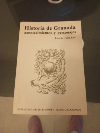 Libro de la historia de Granada.