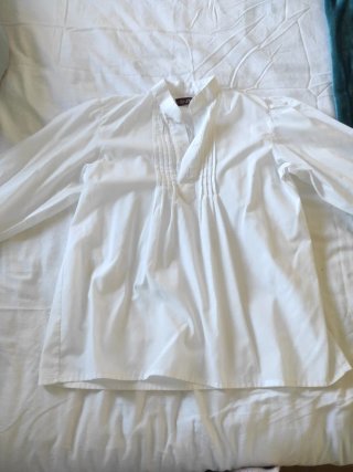 Camisa de fallero blanca