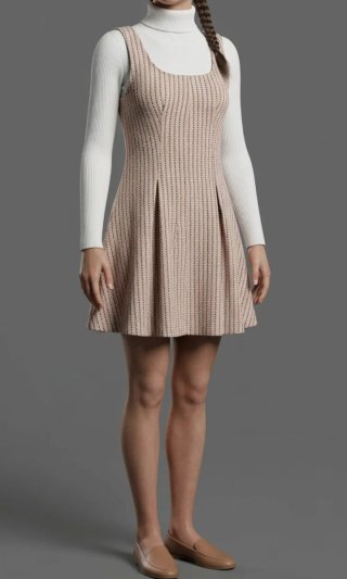 Vestido jacquard Maeve by Anthropologie