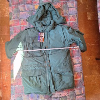 Chaquetón verde plumífero