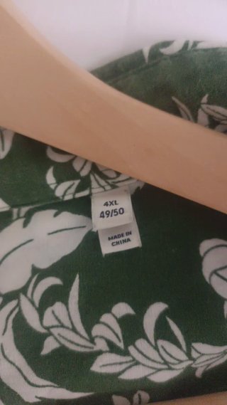 Camisa GANT Verde 4XL