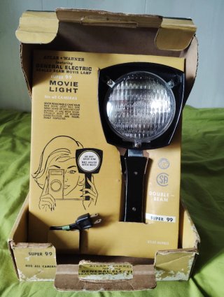 Foco Cine Vintage General Electric Super 99