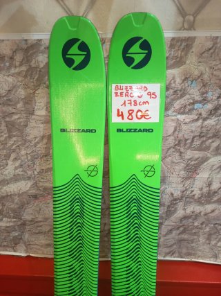 Sci Blizzard Zero G95 178cm + Fissazioni + pelle