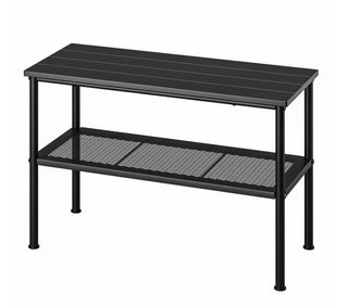 Banco zapatero negro IKEA NIPASEN