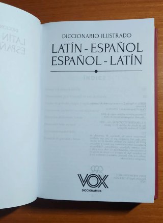 Diccionario ilustrado latín-español/ español-latín