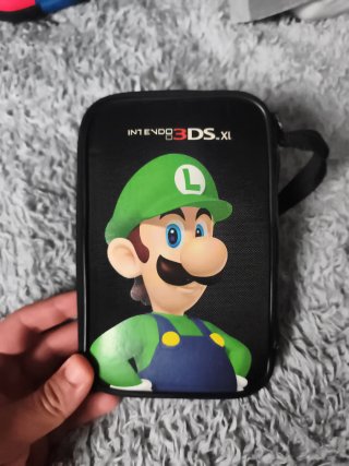 Custodia protettiva originale Nintendo 3DS XL Luigi