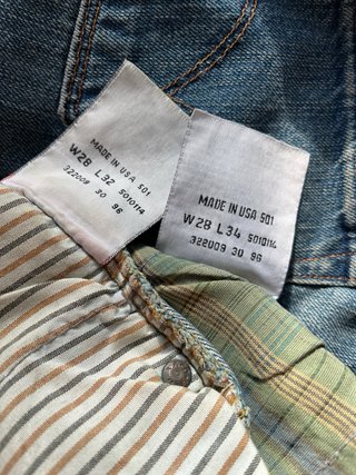 Lote 3 Pantalones Vaqueros Levi's Mujer Talla 28