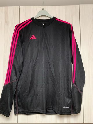 Chaqueta Adidas Tiro Negra y Rosa
