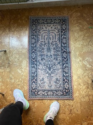 Alfombra decorativa estilo oriental