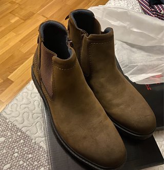 Botines hombre con cremallera