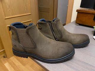 Botines hombre con cremallera