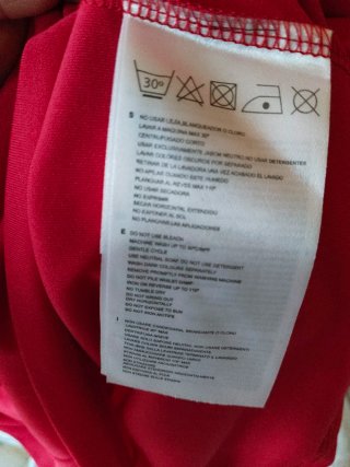 Camiseta Joma manga larga roja