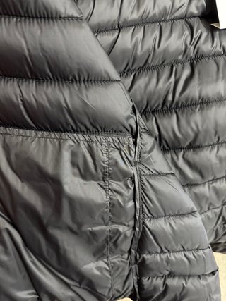 Chaleco acolchado negro talla XL