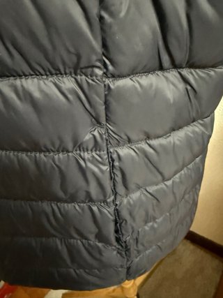 Chaleco acolchado negro talla XL