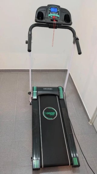 Cinta de andar plegable 1000W